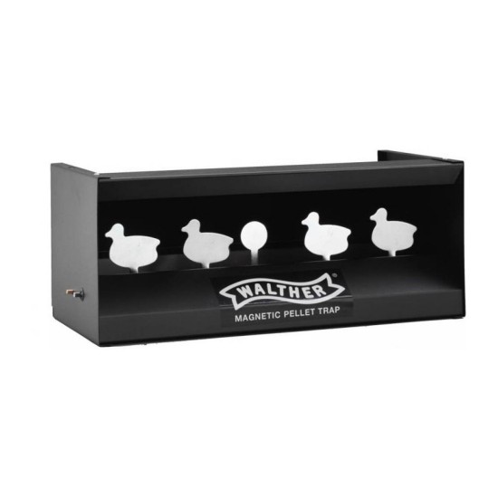 Магнитна мишена WALTHER SILHOUETTE PELLET TRAP