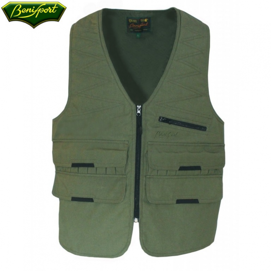 BENISPORT KHAKI SHORT VEST AITANA