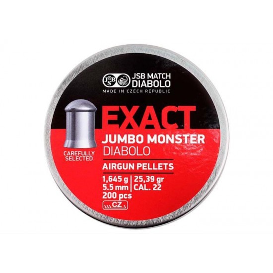 JSB 5.52MM JUMBO MONSTER 1.645GRAM *200