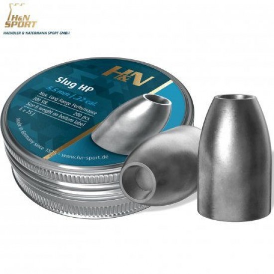 H&N SLUG HP .217 25GR *200 5.5 MM