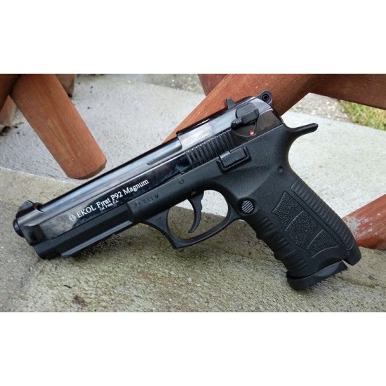 Газ - Сигнален пистолет EKOL FIRAT PC 92 MAGNUM BLACK 9PA