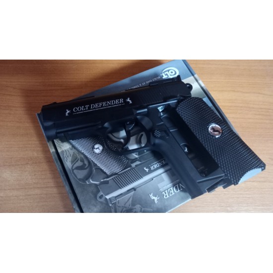 ВЪЗДУШЕН ПИСТОЛЕТ COLT DEFENDER ЧЕРЕН CO2 4.5BB
